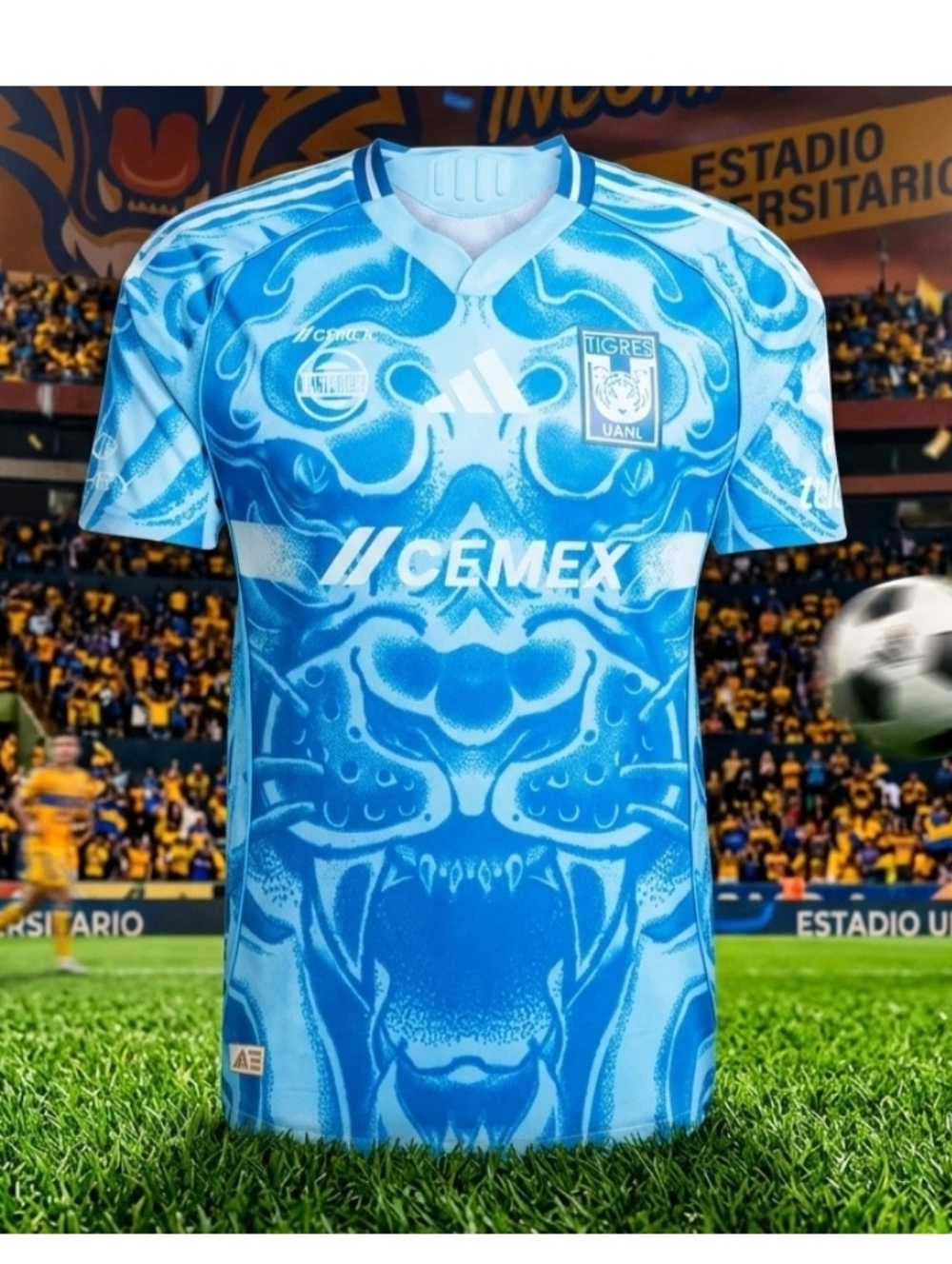 $150 Adidas Tigers UANL Away 25/26 Authentic Jersey